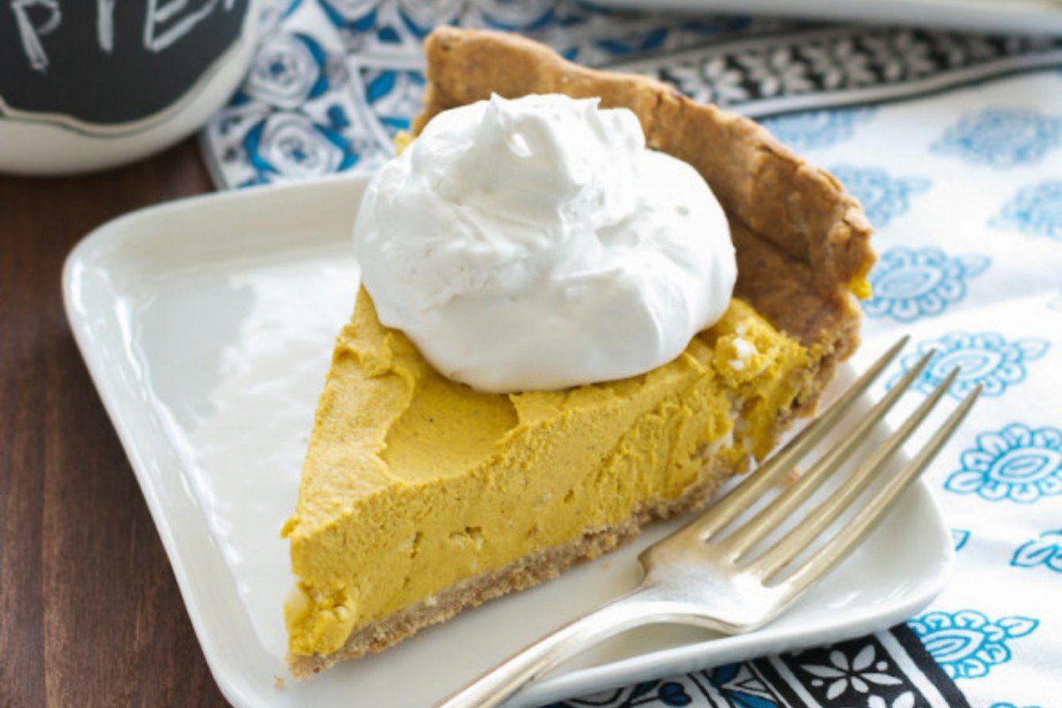 Vegan pumpkin pie with maca - Shop TheMacaTeam.com.