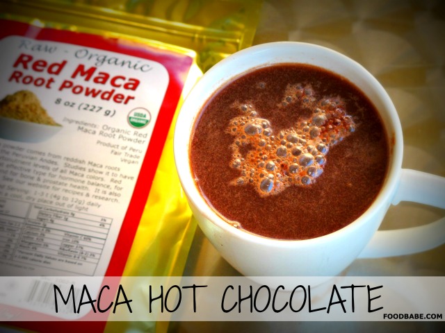 Maca hot chocolate - Shop TheMacaTeam.com. 